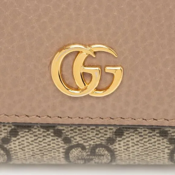 Gucci GG Supreme GG Marmont Compact Wallet - Picture 6 of 9